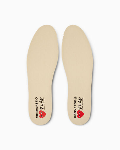 White / Black Converse Converse x PLAY Comme des Garçons Chuck 70 Multi Heart Women Sneakers Singapore | C-13482579