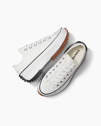 White / Black Converse Run Star Hike Men Platform Shoes Singapore | C-86254979