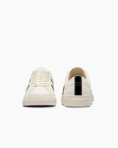 White / Black / Red Converse Converse x PLAY Comme des Garçons One Star Academy Pro Women Skate Shoes Singapore | C-31974259