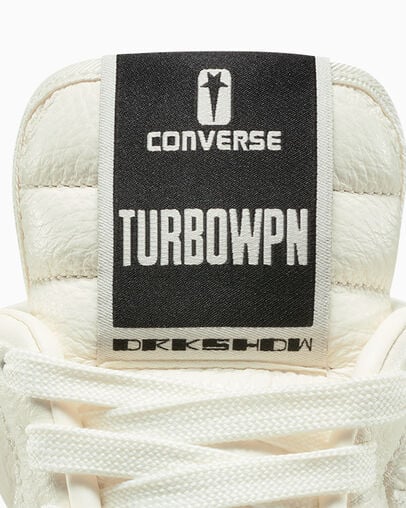 White / Cream Converse Converse x DRKSHDW TURBOWPN Men Boots Singapore | C-95436819