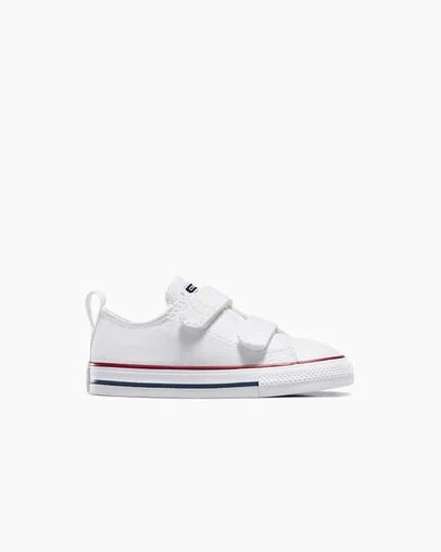 White / Dark Red / Navy Converse Chuck Taylor All Star 2V Kids\' Canvas Shoes Singapore | C-08326719