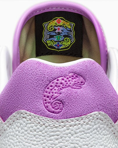 White / Fuchsia Converse CONS AS-1 Pro Chameleon Men Skate Shoes Singapore | C-25684179