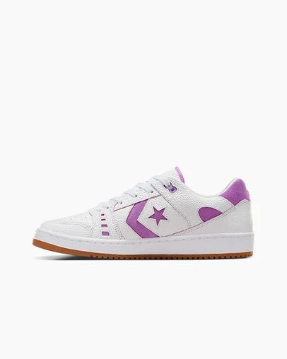 White / Fuchsia Converse CONS AS-1 Pro Chameleon Men Skate Shoes Singapore | C-25684179