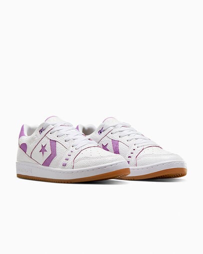 White / Fuchsia Converse CONS AS-1 Pro Chameleon Men Skate Shoes Singapore | C-25684179