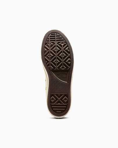 White / Gold Converse Chuck Taylor All Star EVA Lift Kids' Platform Shoes Singapore | C-86790519