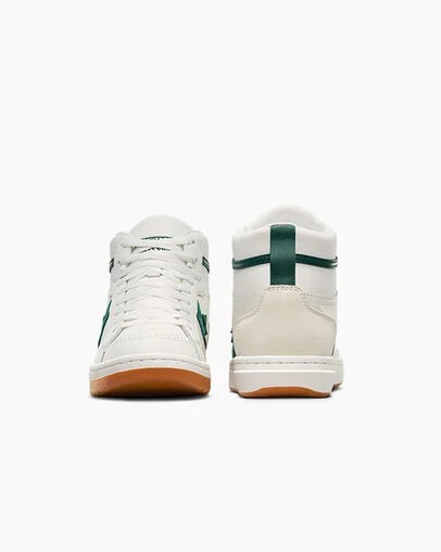 White / Green Converse Pro Blaze Classic Sport Luxe Women Boots Singapore | C-49607319