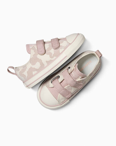 White / Grey Converse Chuck Taylor All Star Leopard Kids' Sneakers Singapore | C-86742109