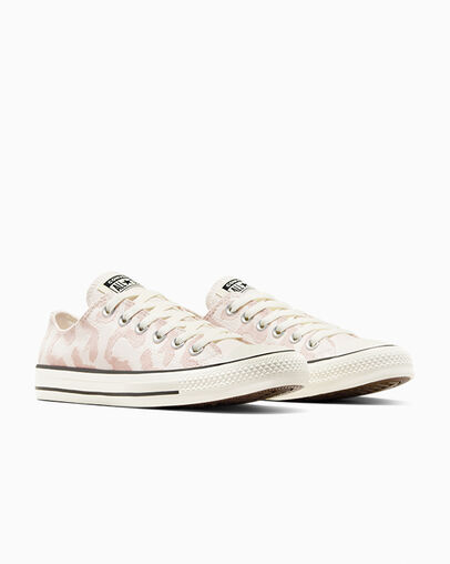 White / Grey Converse Chuck Taylor All Star Leopard Remix Women Sneakers Singapore | C-15867309