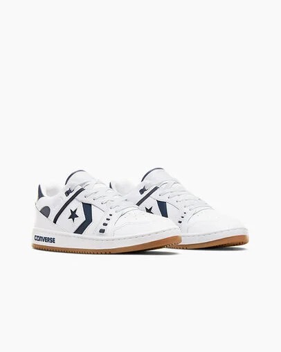 White / Navy Converse CONS AS-1 Pro Women Skate Shoes Singapore | C-21089649