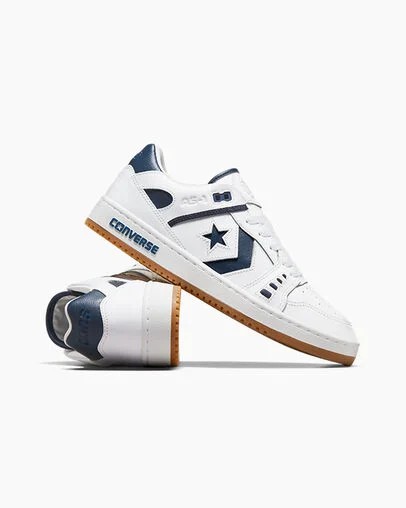 White / Navy Converse CONS AS-1 Pro Women Skate Shoes Singapore | C-21089649