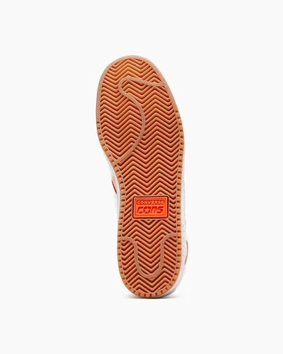 White / Orange Converse CONS AS-1 Pro Men Skate Shoes Singapore | C-09126359