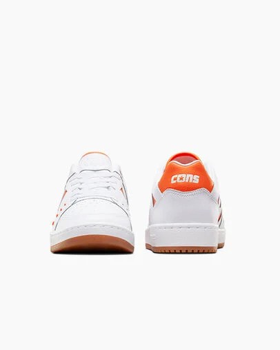 White / Orange Converse CONS AS-1 Pro Men Skate Shoes Singapore | C-09126359