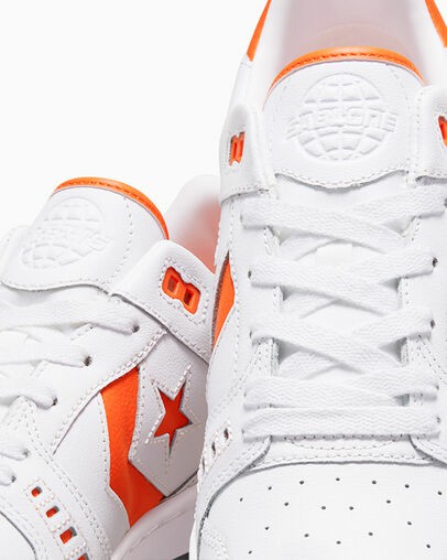 White / Orange Converse CONS AS-1 Pro Men Skate Shoes Singapore | C-09126359