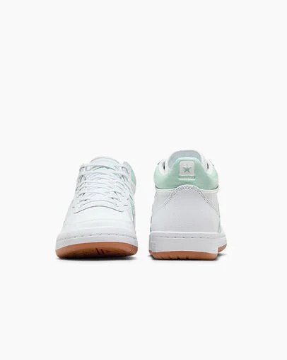 White / Orange Converse CONS Fastbreak Pro Leather & Nylon Men Skate Shoes Singapore | C-49280169