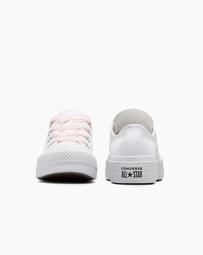 White / Pink Converse Chuck Taylor All Star Lift Women Platform Shoes Singapore | C-19025839