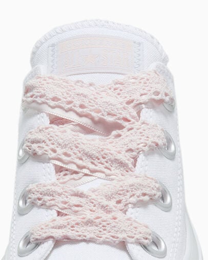 White / Pink Converse Chuck Taylor All Star Lift Women Platform Shoes Singapore | C-19025839