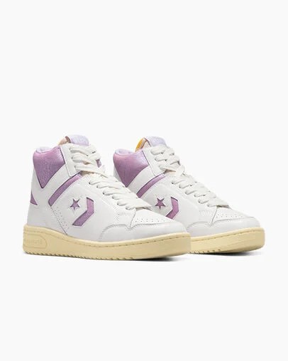 White / Purple Converse Shai Weapon Women Boots Singapore | C-12476389
