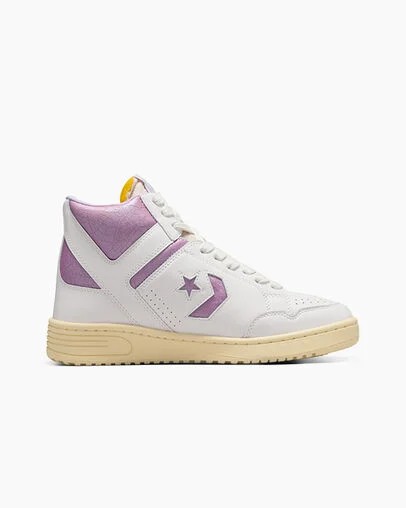 White / Purple Converse Shai Weapon Women Boots Singapore | C-12476389
