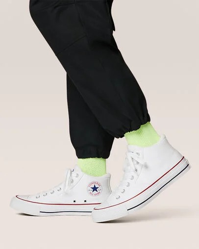 White / Red / Blue Converse Chuck Taylor All Star Malden Street Men Boots Singapore | C-90362789