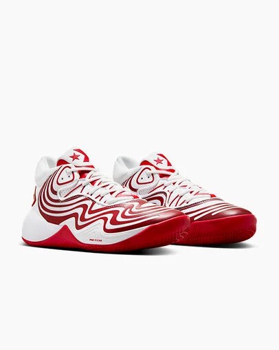 White / Red / White Converse All Star BB Shift CX Men Basketball Shoes Singapore | C-57249139