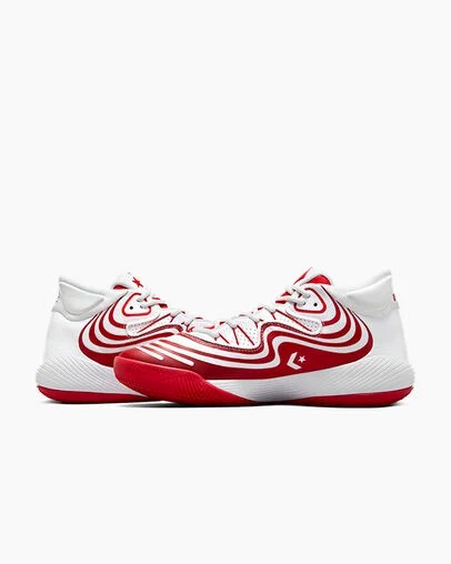 White / Red / White Converse All Star BB Shift CX Men Basketball Shoes Singapore | C-57249139