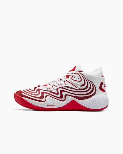 White / Red / White Converse All Star BB Shift CX Men Basketball Shoes Singapore | C-37940529