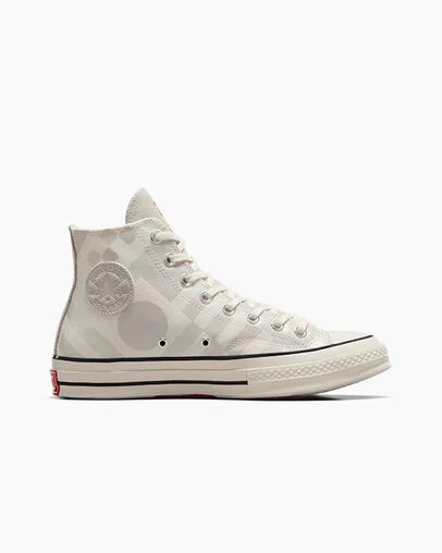 White / Silver Green Converse Converse x Liverpool FC Chuck 70 Women Sneakers Singapore | C-06238199