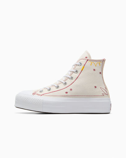Yellow Converse Chuck Taylor All Star Lift Women Platform Shoes Singapore | C-65147809
