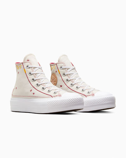 Yellow Converse Chuck Taylor All Star Lift Women Platform Shoes Singapore | C-18392759