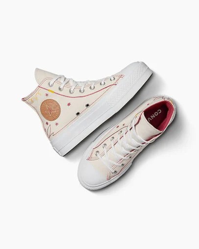 Yellow Converse Chuck Taylor All Star Lift Women Platform Shoes Singapore | C-18392759